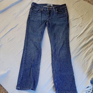 Levi's Signature Women's Low Rise Boot Cut Jeans - Classic Blue Size 10L